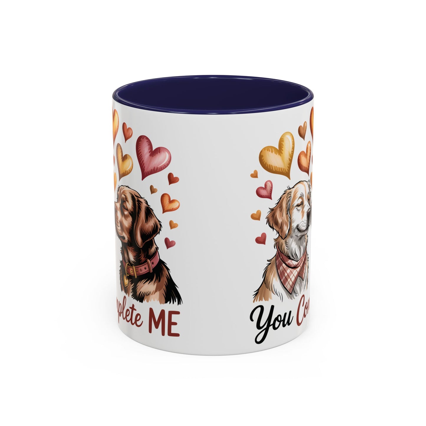 You Complete Me Mug | Cute Dog Lover Gift | Valentines Day Gift for Wife Husband |
