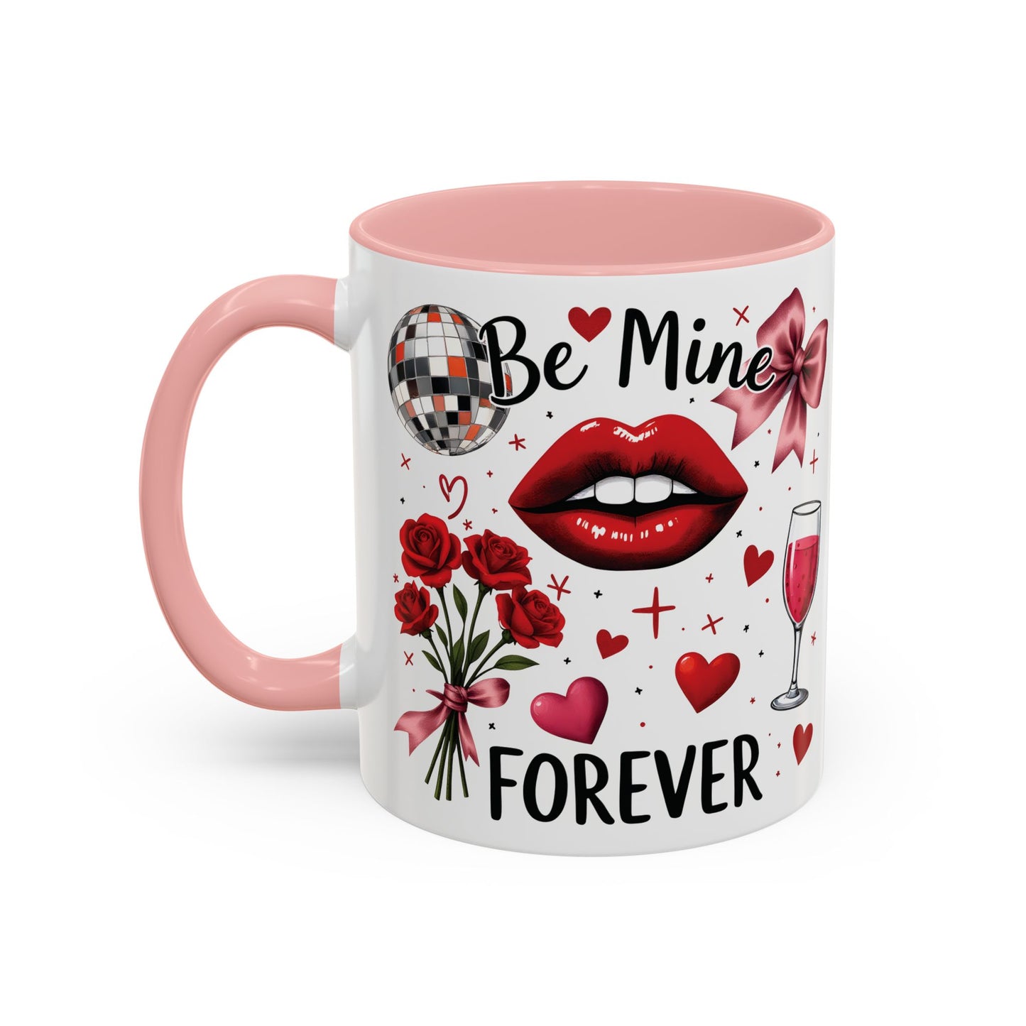 Ceramic valentine gift, Valentines day cup,  wife gift ideas, anniversary mug.