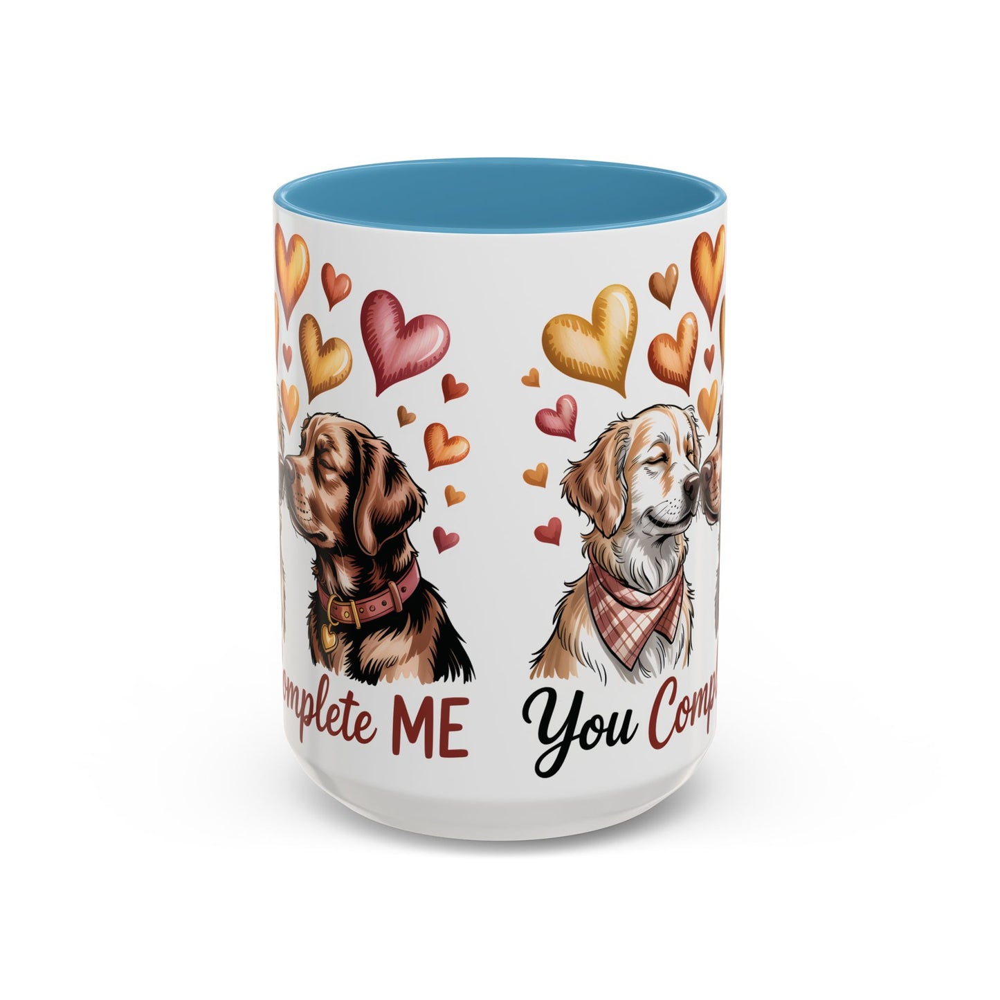 You Complete Me Mug | Cute Dog Lover Gift | Valentines Day Gift for Wife Husband |