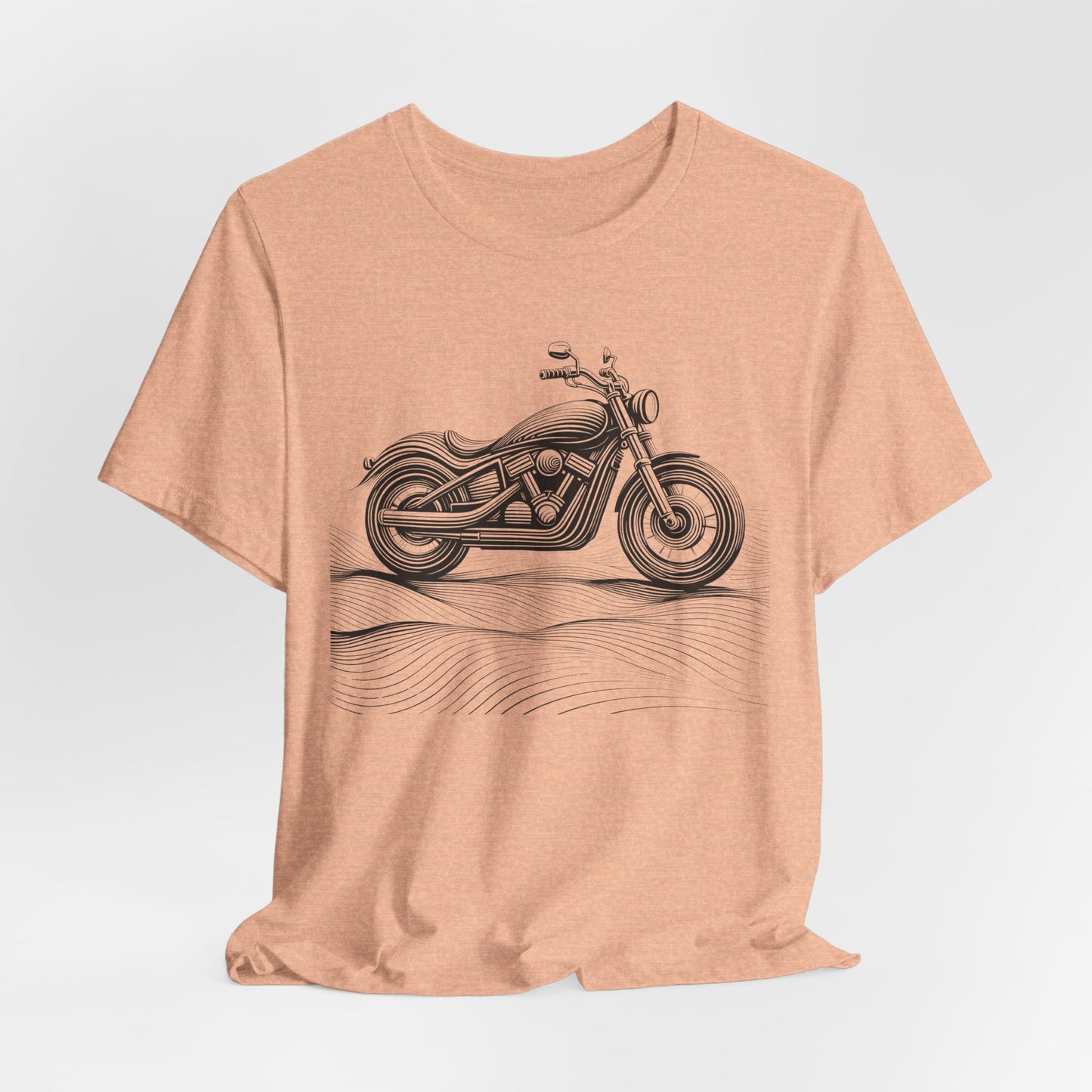 Cotton biker shirt, streetwear tee, biker apparel, motorcycle gift.