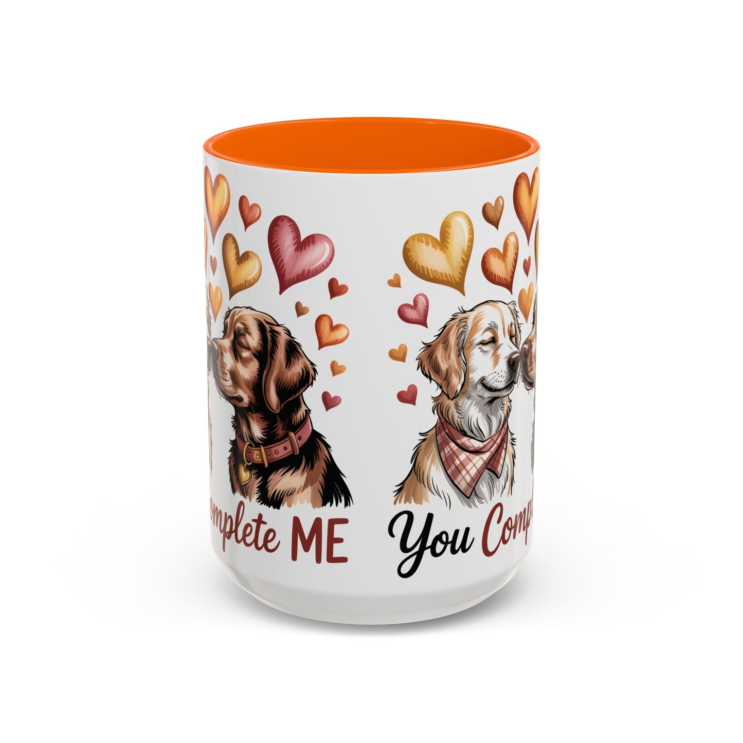 You Complete Me Mug | Cute Dog Lover Gift | Valentines Day Gift for Wife Husband |