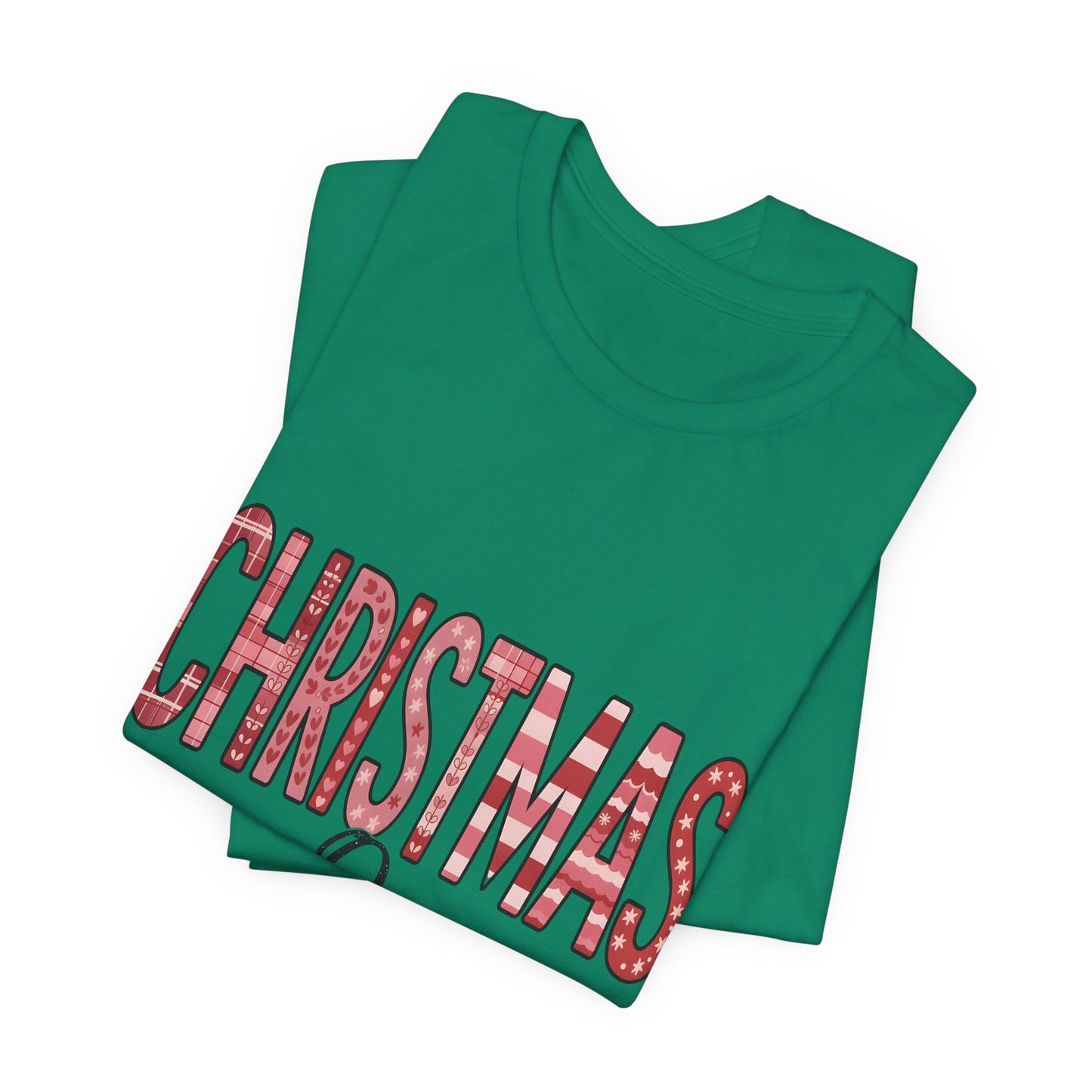 Christmas Queen Pinkmas T-shirt,  Perfect for a sister XMAS gift or a Christmas mom gift, this festive shirt captures the essence of a very merry Christmas