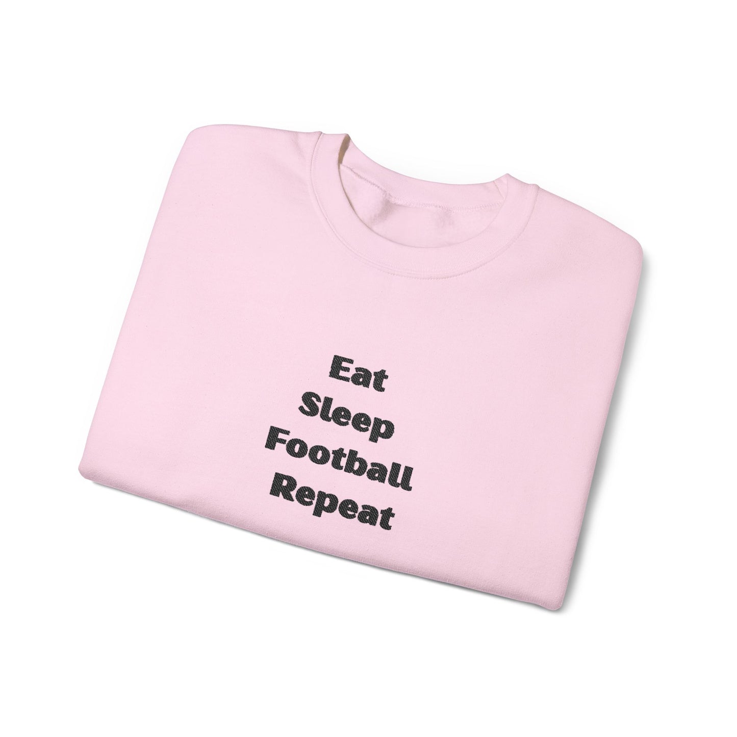 Football  Embroidered Sweatshirt, Sports Lover Gift, Custom Sweater, Game Day Crewneck, Athlete Team Spirit Shirt