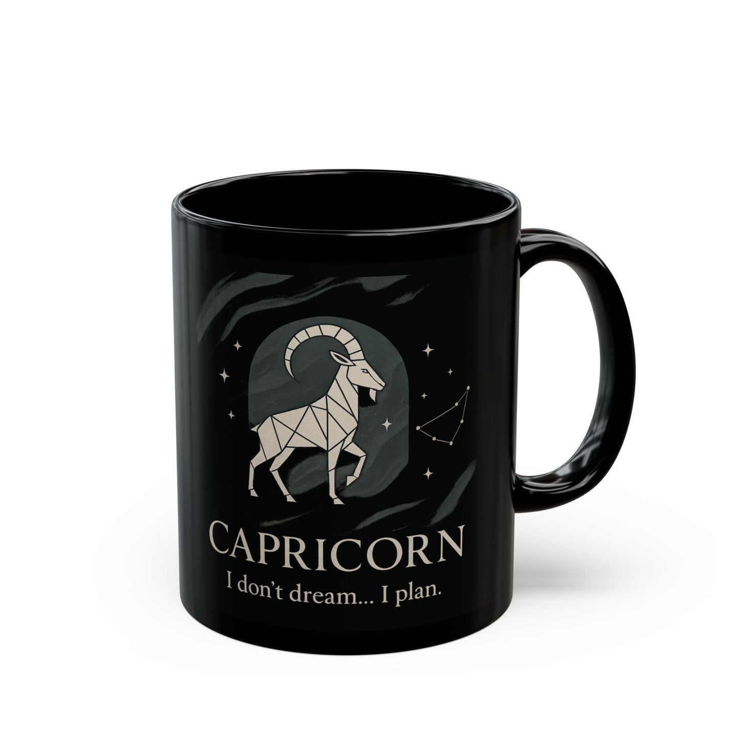Capricorn Astrology Mug, This constellation mug captures the celestial beauty of the Capricorn zodiac, making it the perfect zodiac mug for astrology lovers.