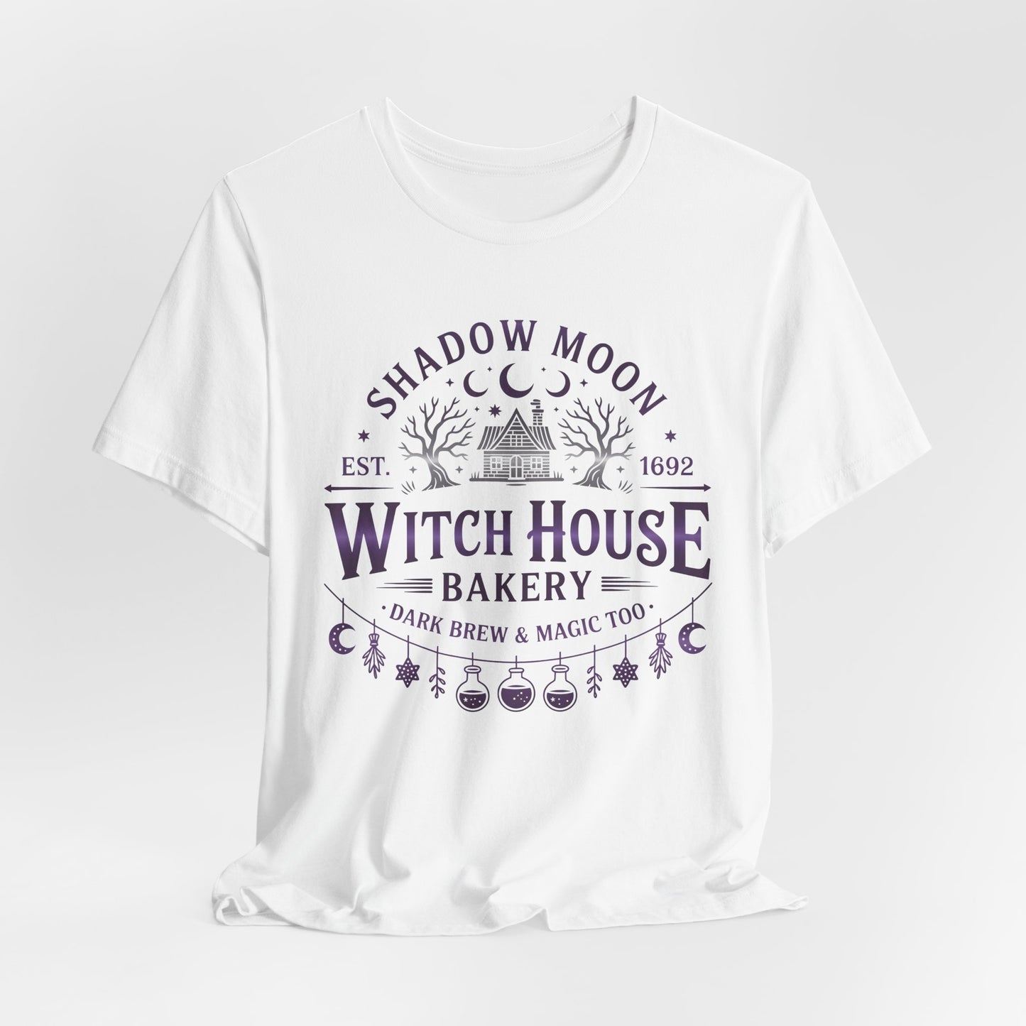 Witches House T-Shirt • Cottage Witch Graphic Tee • Magical Witch House Shirt • Occult Witchy Top • Witch Gift Unisex Style
