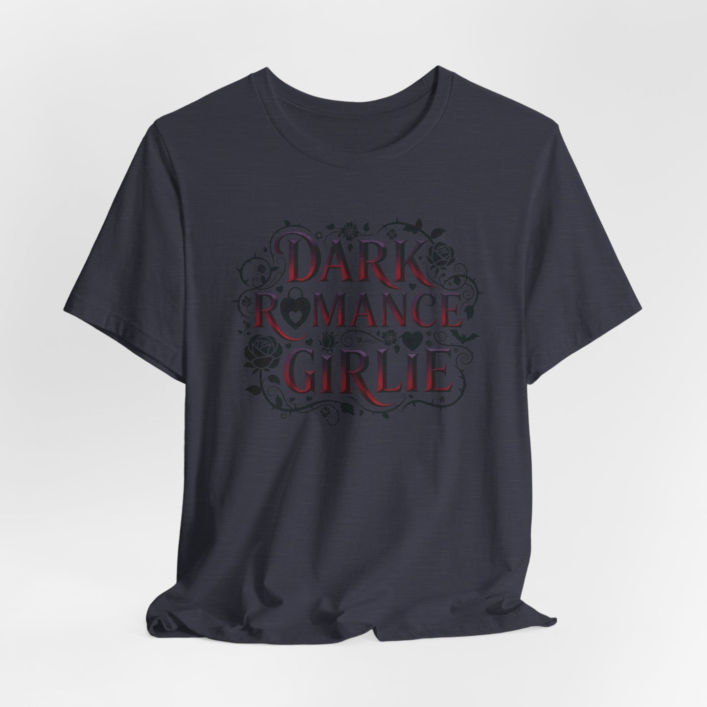 Dark Romance Girlie T-Shirt | book lover shirt