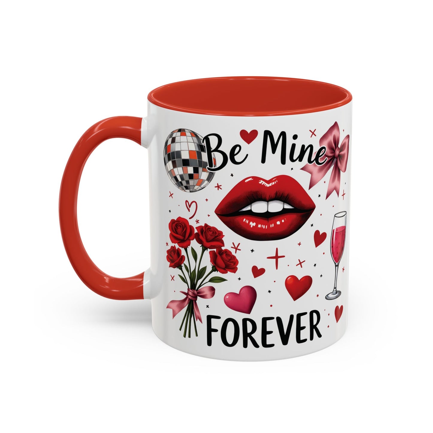 Ceramic valentine gift, Valentines day cup,  wife gift ideas, anniversary mug.