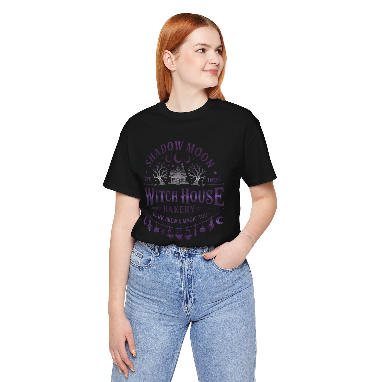 Witches House T-Shirt • Cottage Witch Graphic Tee • Magical Witch House Shirt • Occult Witchy Top • Witch Gift Unisex Style