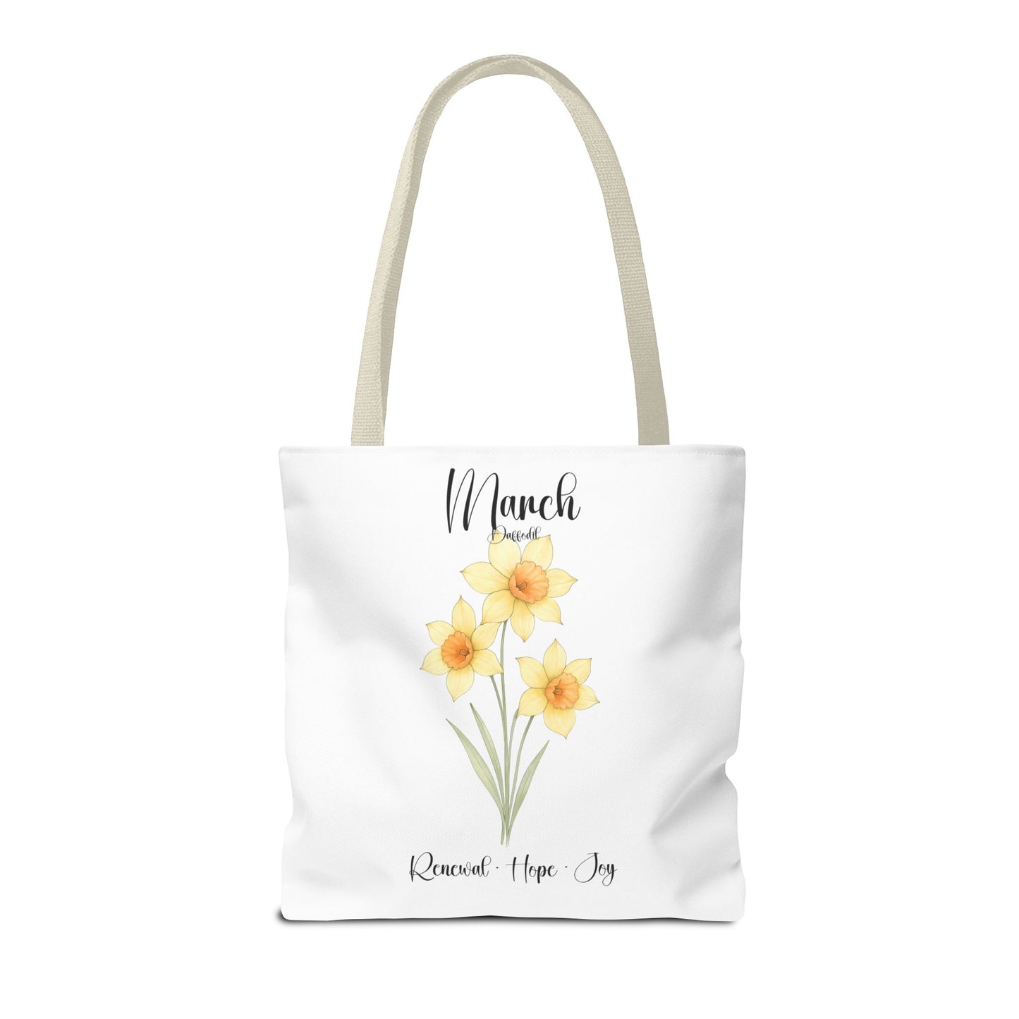 Custom botanical tote bag for her, birth month flower, milestone birthdays, bestfriend gift.
