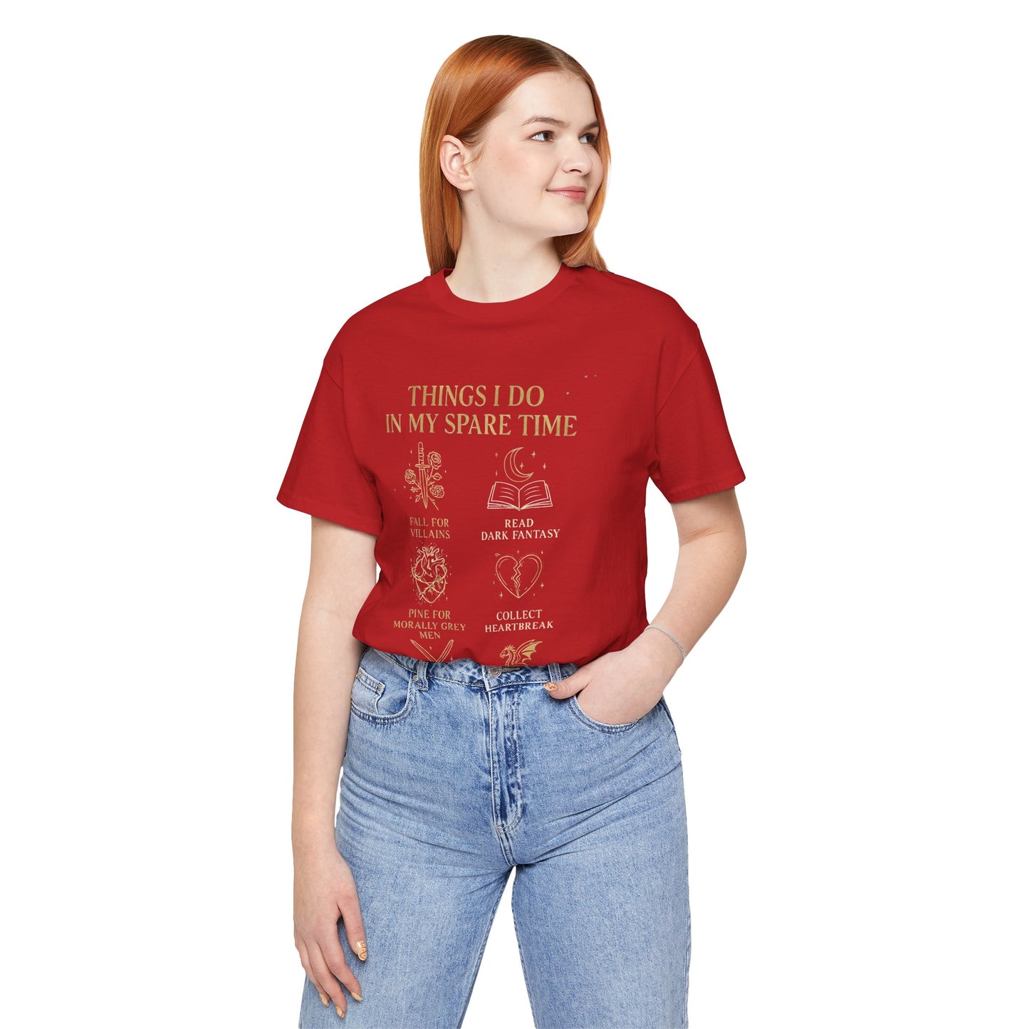Dark Fantasy Book Lover Shirt | Morally Grey Men Tee | Villain Reader Gift | Bookish Aesthetic Tee