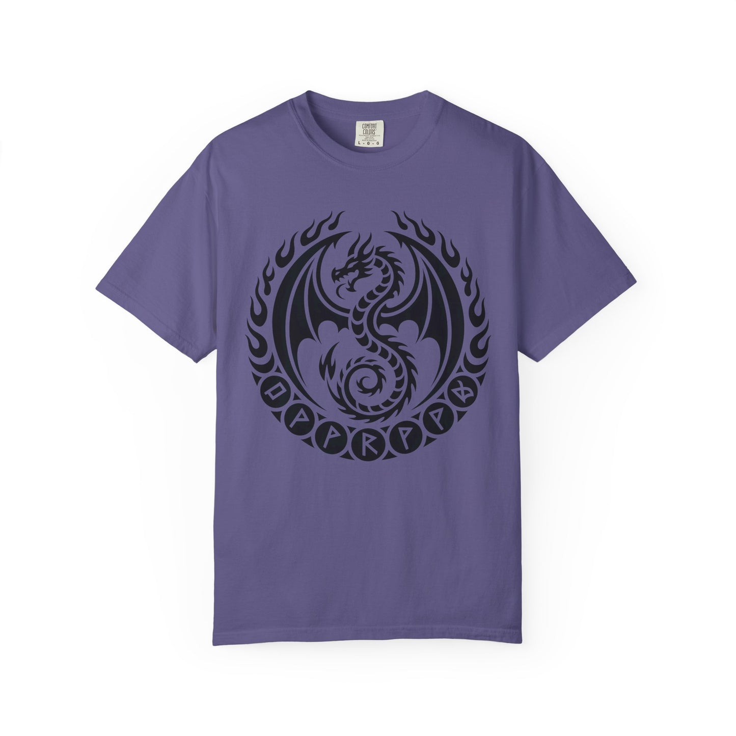 Comfort Colors dragon lovers viking shirt, norse mythology alternative gifts.