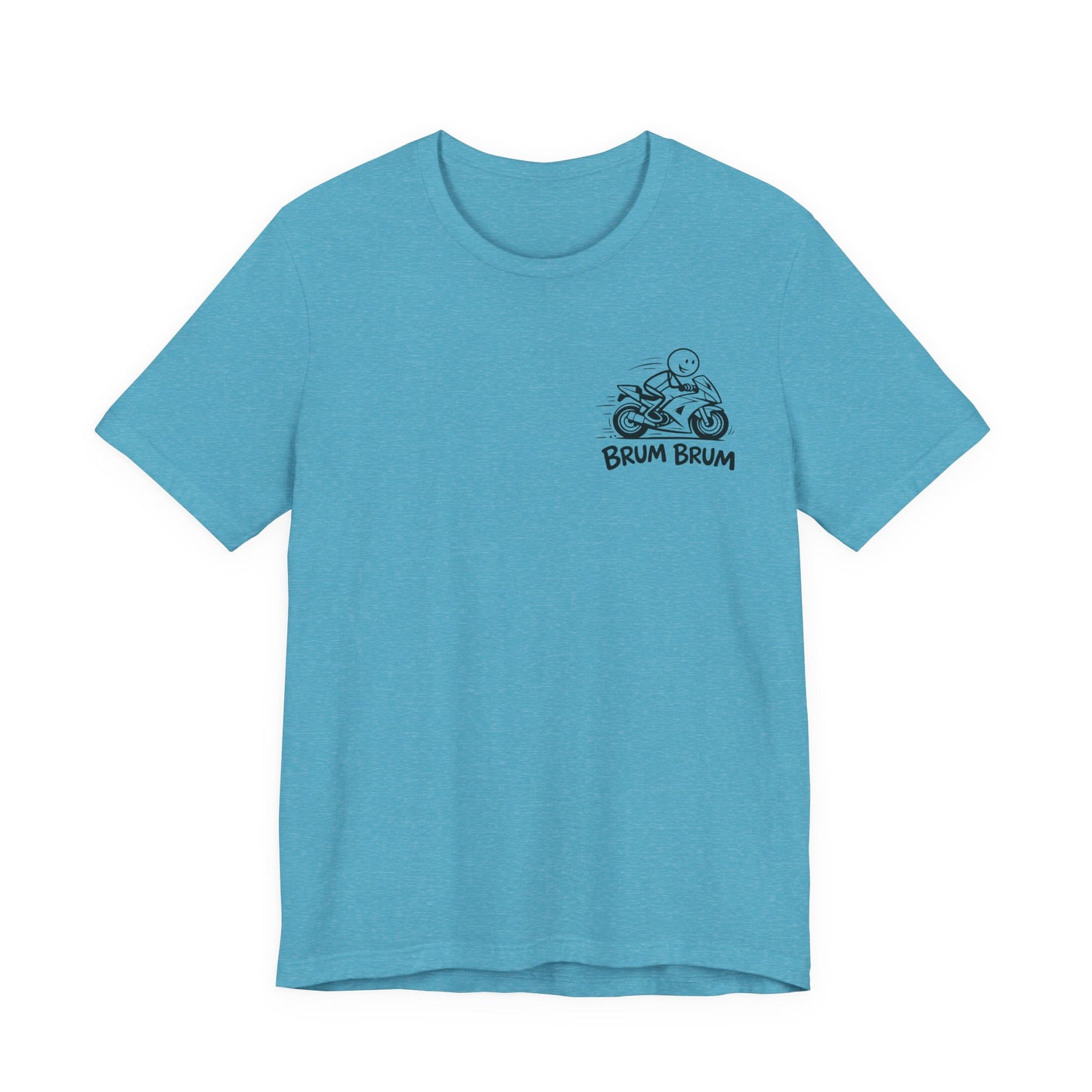 Brum Brum Cotton biker shirt, streetwear tee, biker apparel, motorcycle gift.