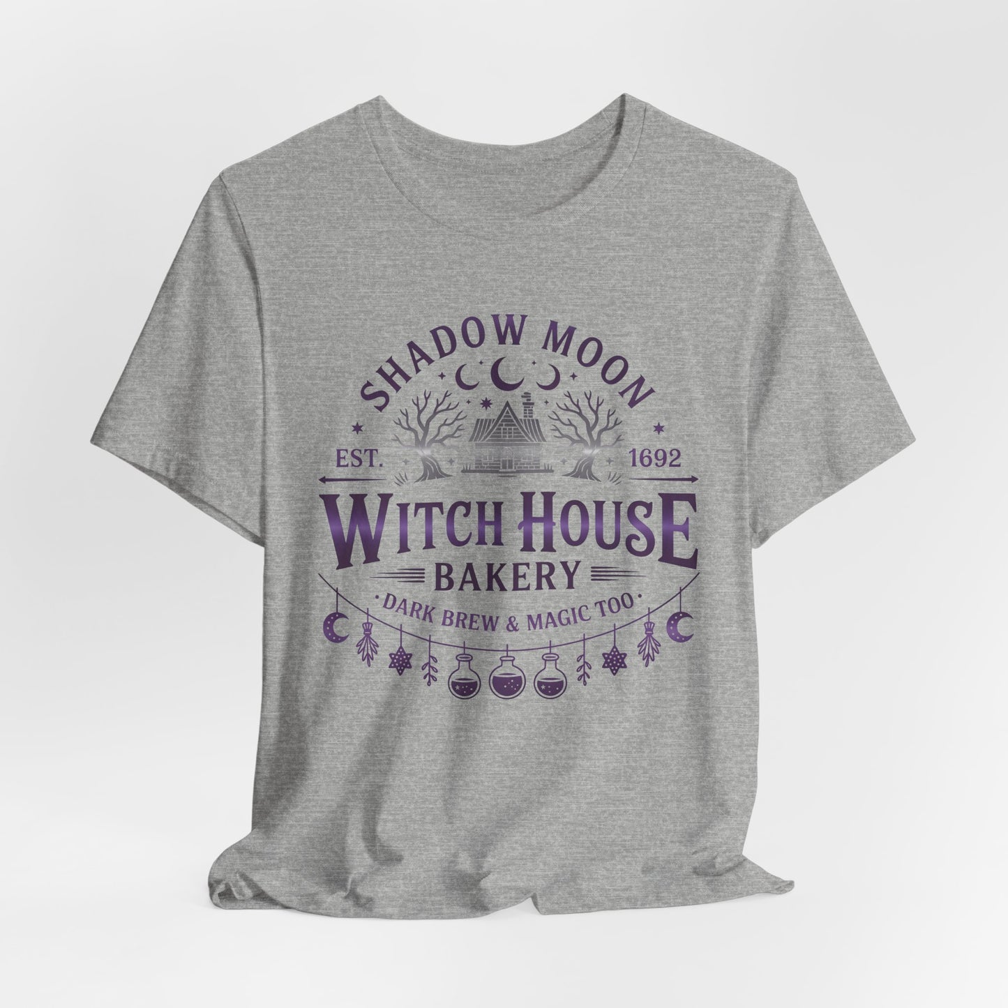 Witches House T-Shirt • Cottage Witch Graphic Tee • Magical Witch House Shirt • Occult Witchy Top • Witch Gift Unisex Style