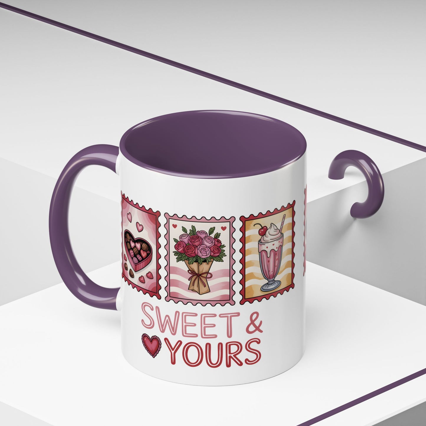 Ceramic valentine gift, Valentines day cup,  wife gift ideas, anniversary mug.