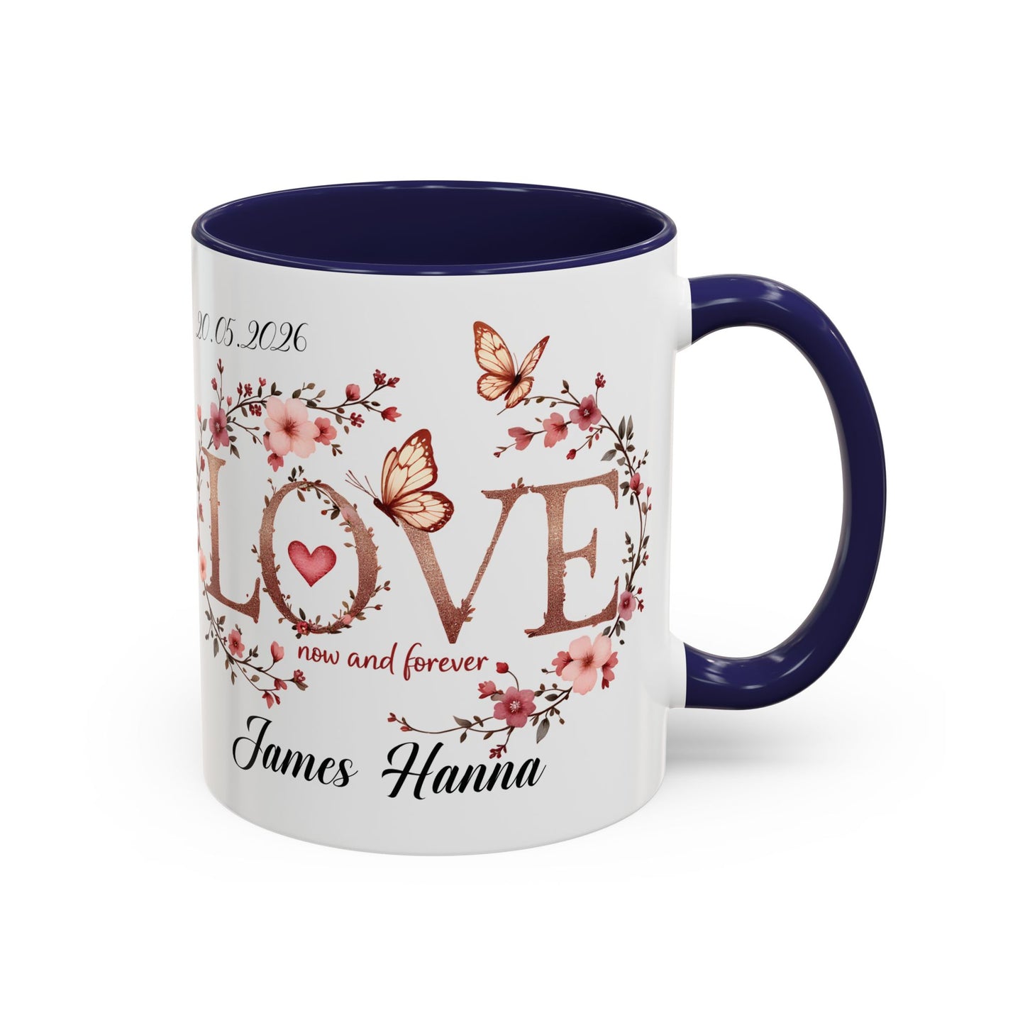 Custom Wedding Mug | Personalized Anniversary Mug | Valentines Day Gift |