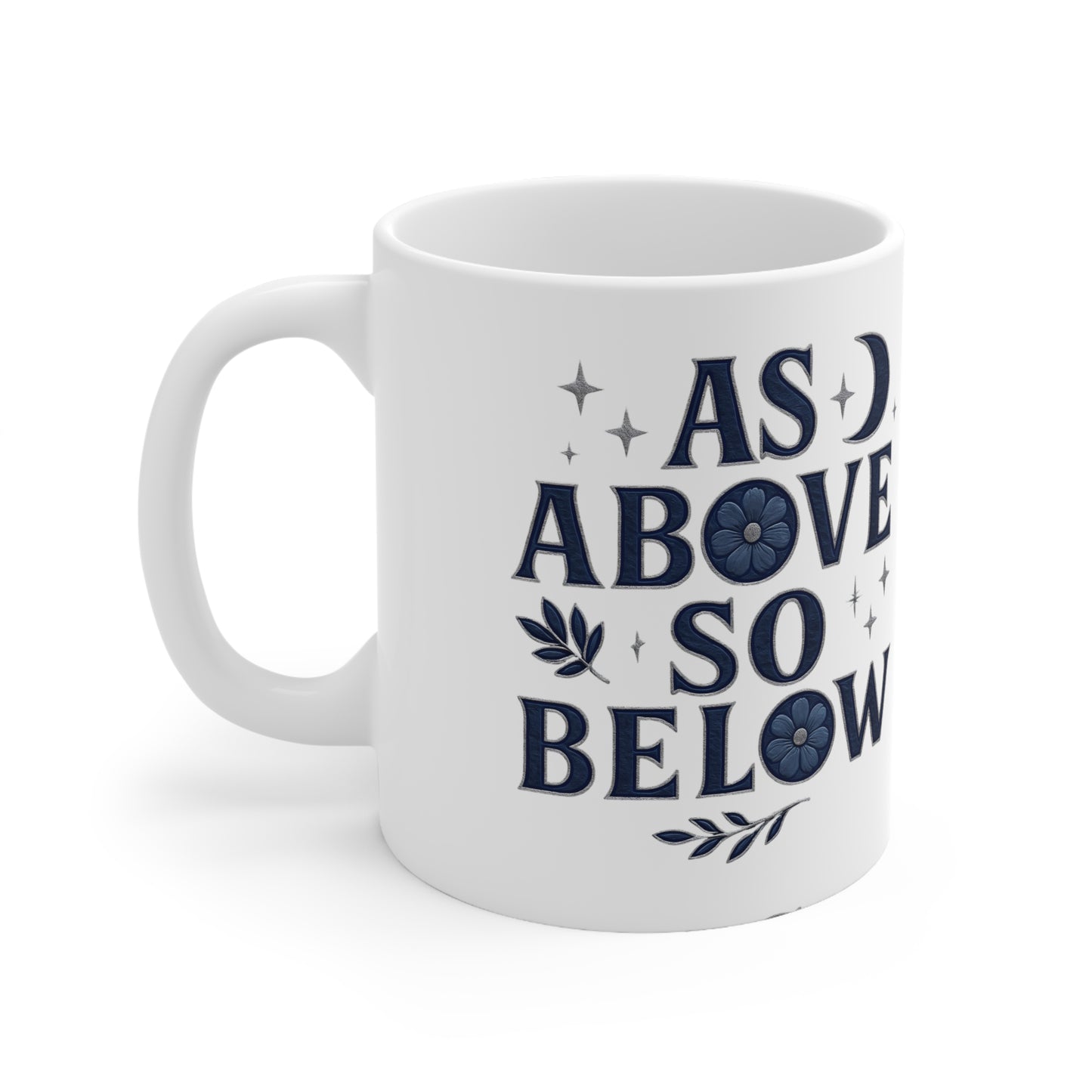 As Above So Below Witchy Coffee Mug, Crafted for those who appreciate the mysterious allure of paganism, this witchy cup transforms your coffee ritual into a sacred ceremony.