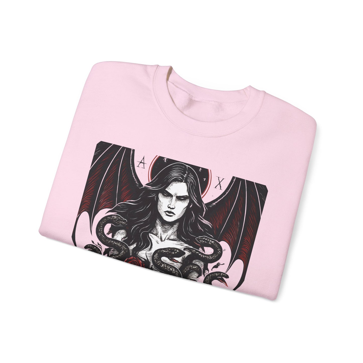 Lilith Goddess Sweater •Divine Feminine Dark Goddess Sweatshirt •Witchy Gothic Pullover • Pagan Occult Clothing •witchy stuff •Lilith Design