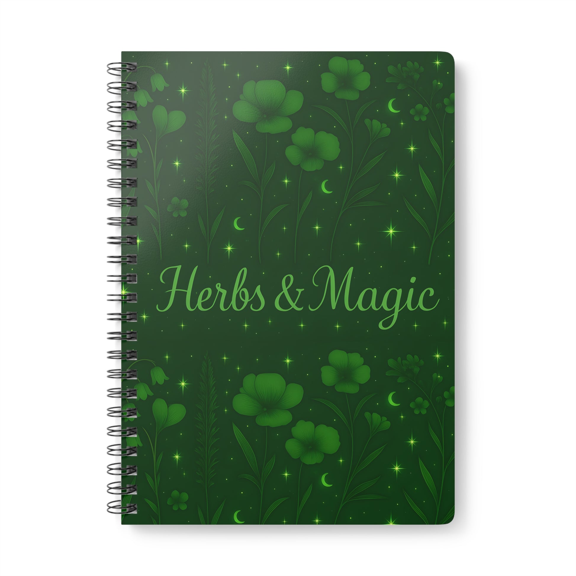  Herbs and Magic Witchy Notebook
