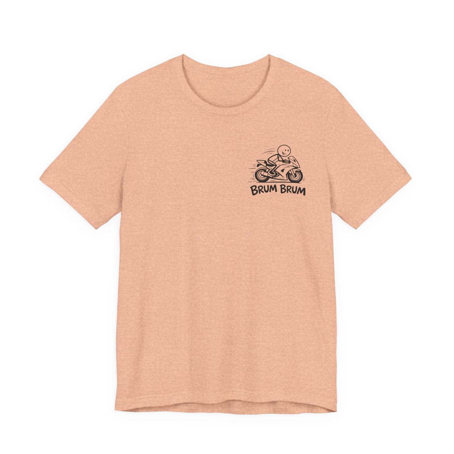 Brum Brum Cotton biker shirt, streetwear tee, biker apparel, motorcycle gift.