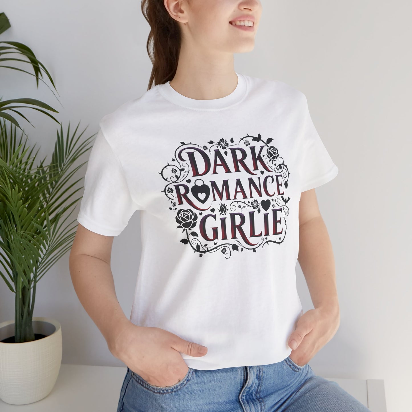 Dark Romance Girlie T-Shirt | book lover shirt