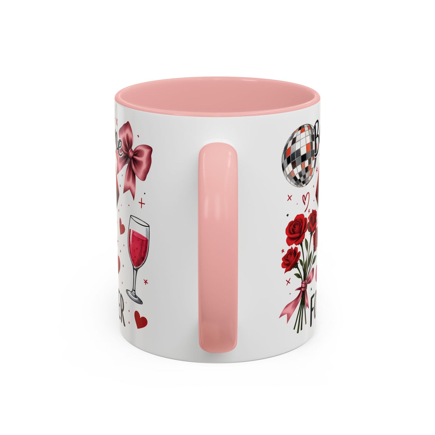 Ceramic valentine gift, Valentines day cup,  wife gift ideas, anniversary mug.