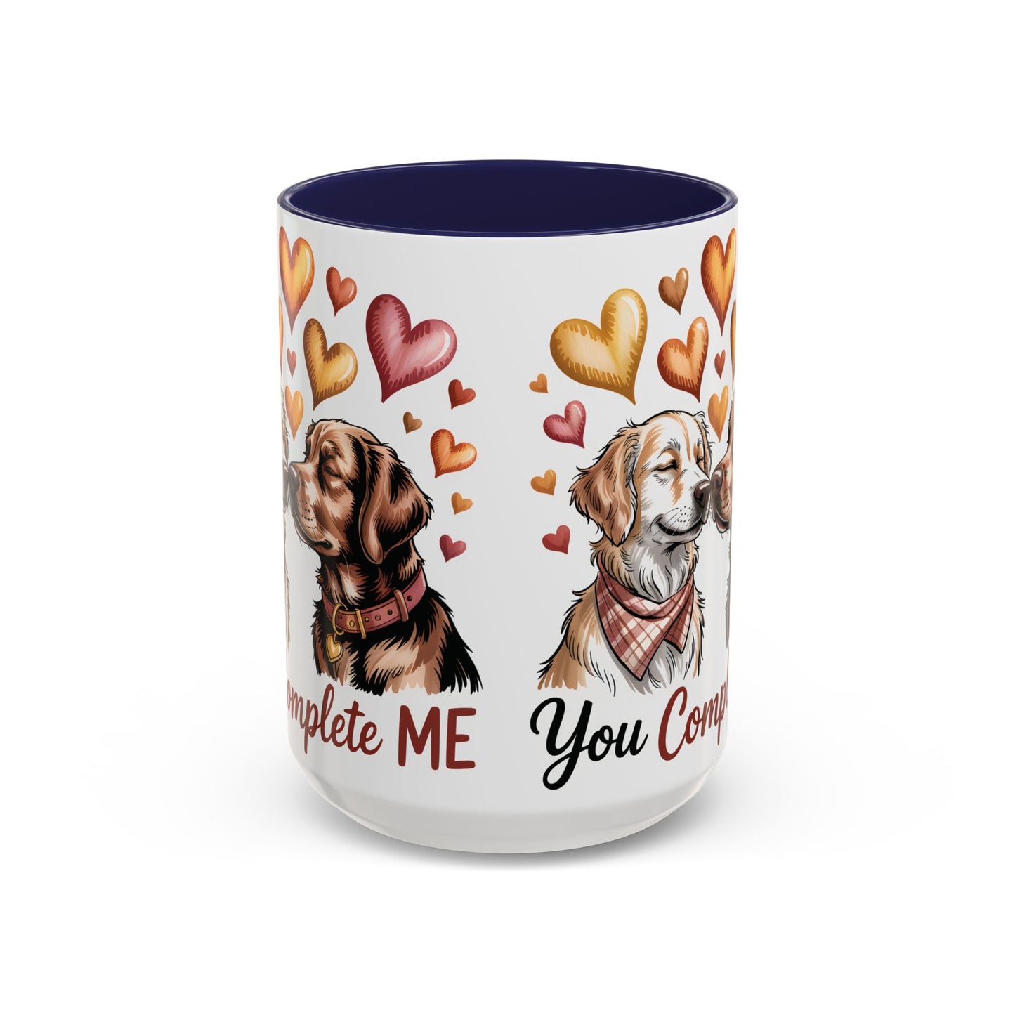 You Complete Me Mug | Cute Dog Lover Gift | Valentines Day Gift for Wife Husband |