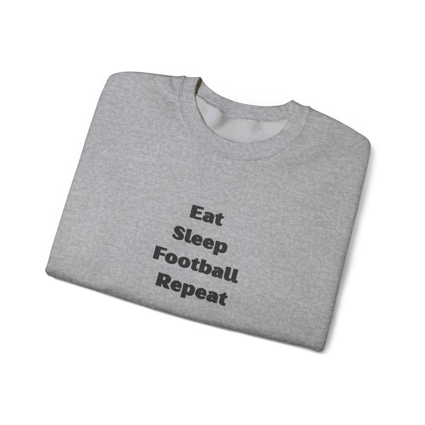 Football  Embroidered Sweatshirt, Sports Lover Gift, Custom Sweater, Game Day Crewneck, Athlete Team Spirit Shirt