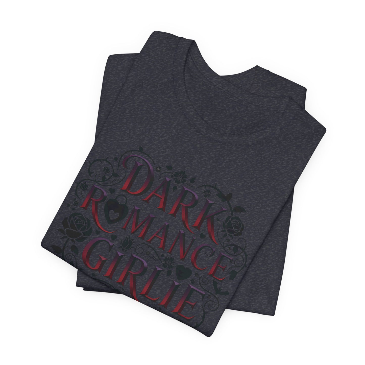 Dark Romance Girlie T-Shirt | book lover shirt