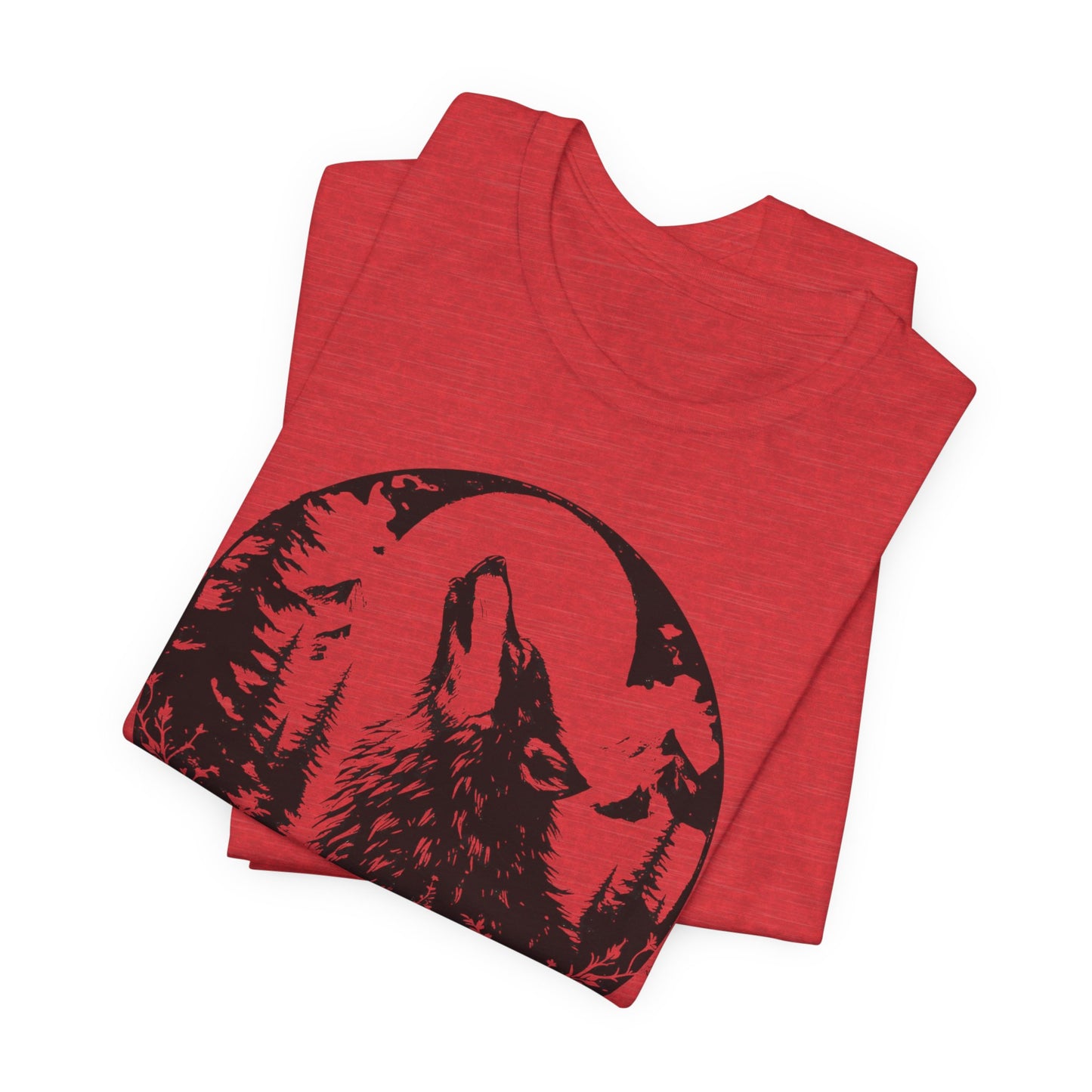 Wolf Graphic Shirt, wilderness tee, alt gifts for her, 90s grunge top.
