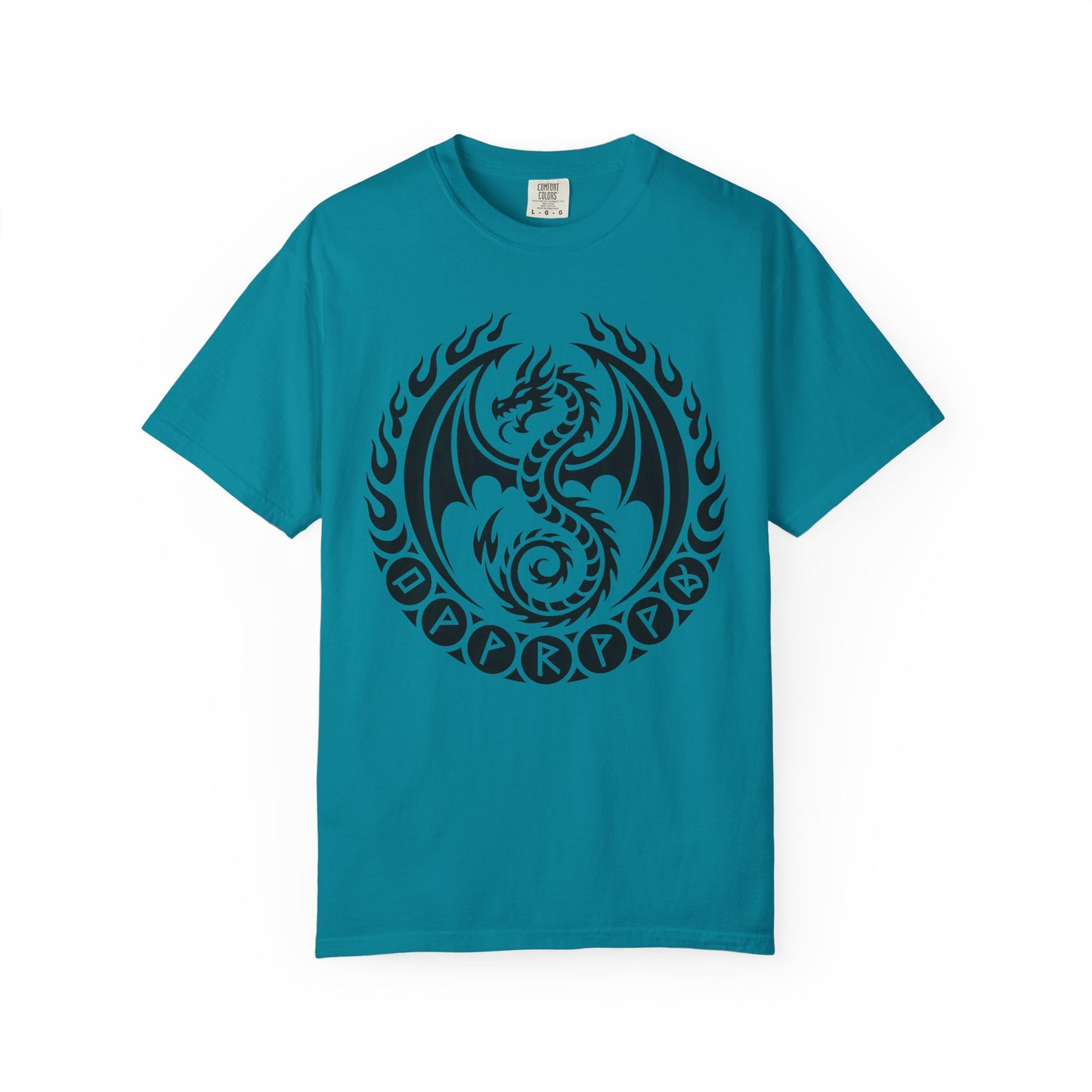 Comfort Colors dragon lovers viking shirt, norse mythology alternative gifts.