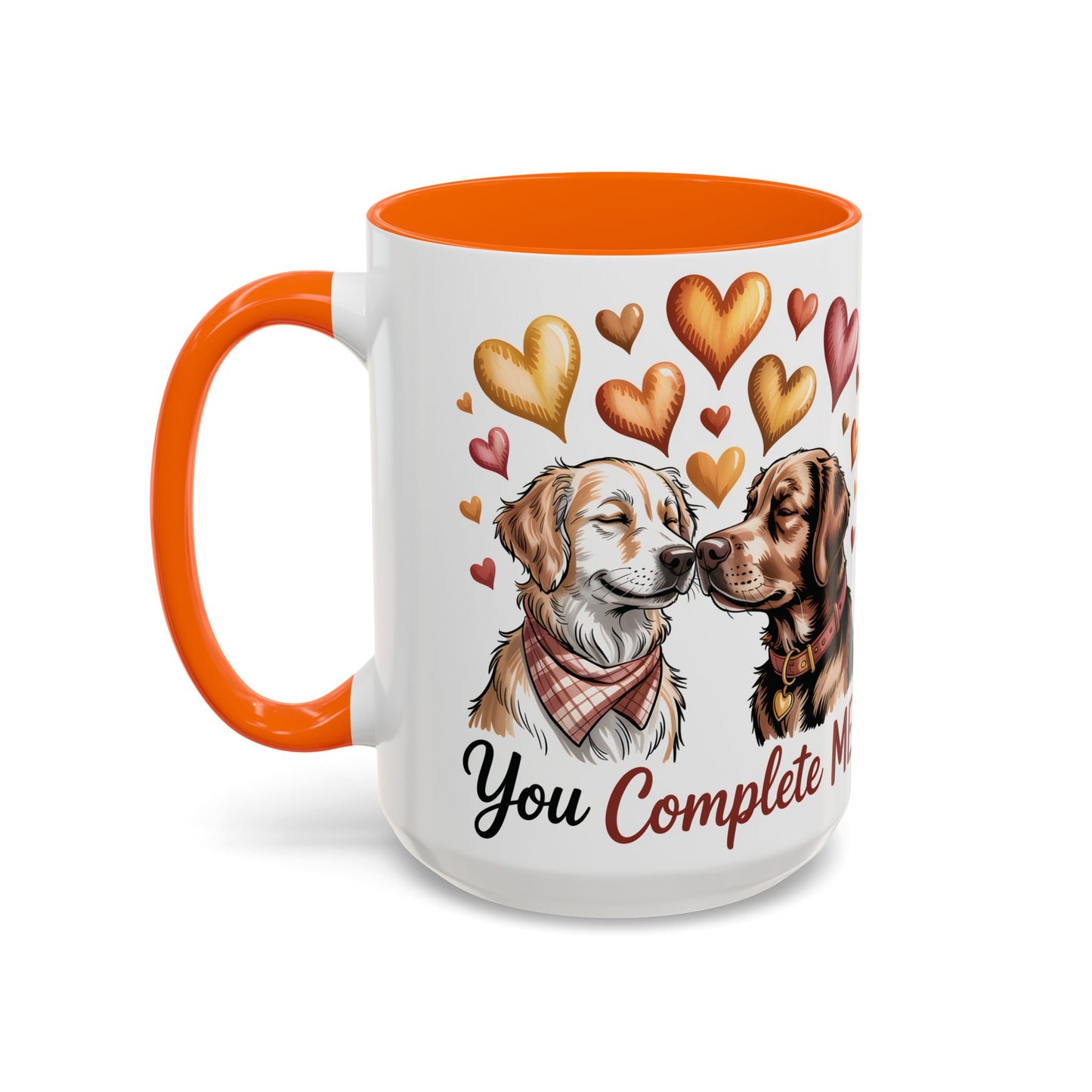You Complete Me Mug | Cute Dog Lover Gift | Valentines Day Gift for Wife Husband |