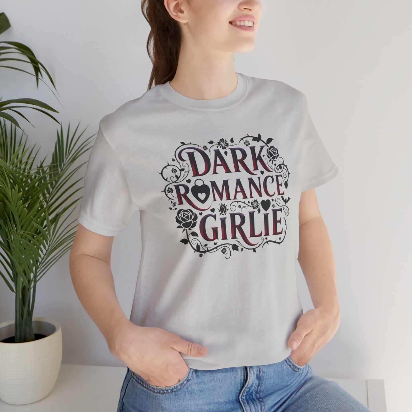 Dark Romance Girlie T-Shirt | book lover shirt