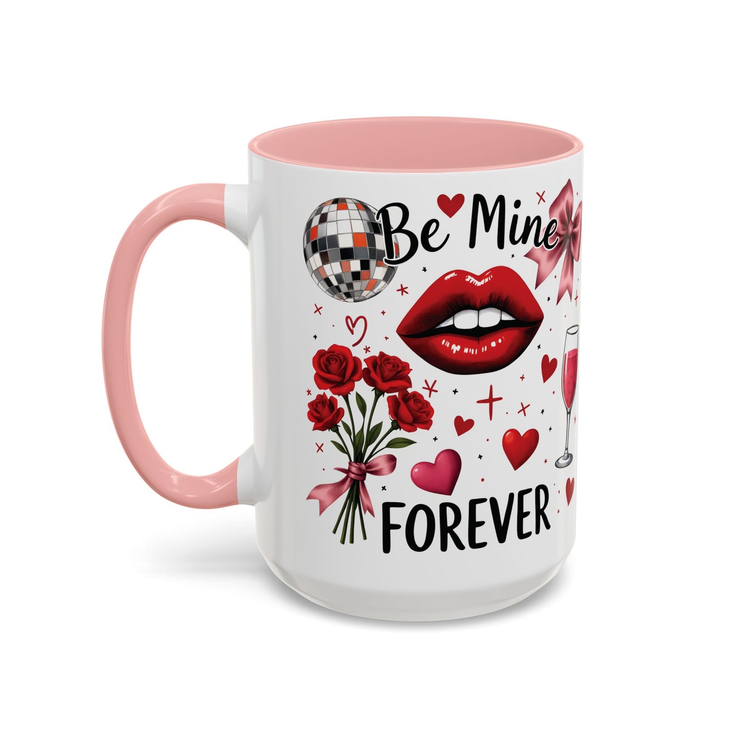 Ceramic valentine gift, Valentines day cup,  wife gift ideas, anniversary mug.