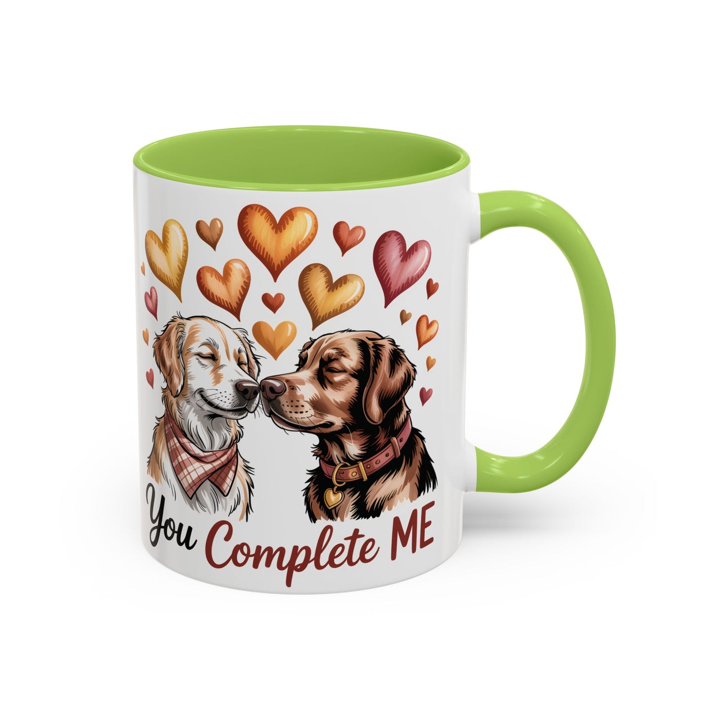 You Complete Me Mug | Cute Dog Lover Gift | Valentines Day Gift for Wife Husband |