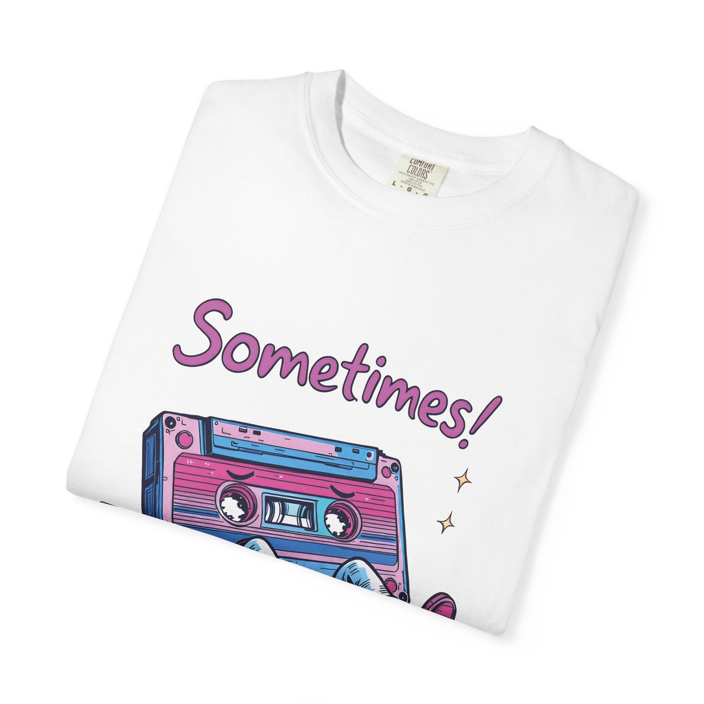 80s Cassette Tape Tee | Vintage 90s Nostalgia Shirt | Geek Nerd T-Shirt |
