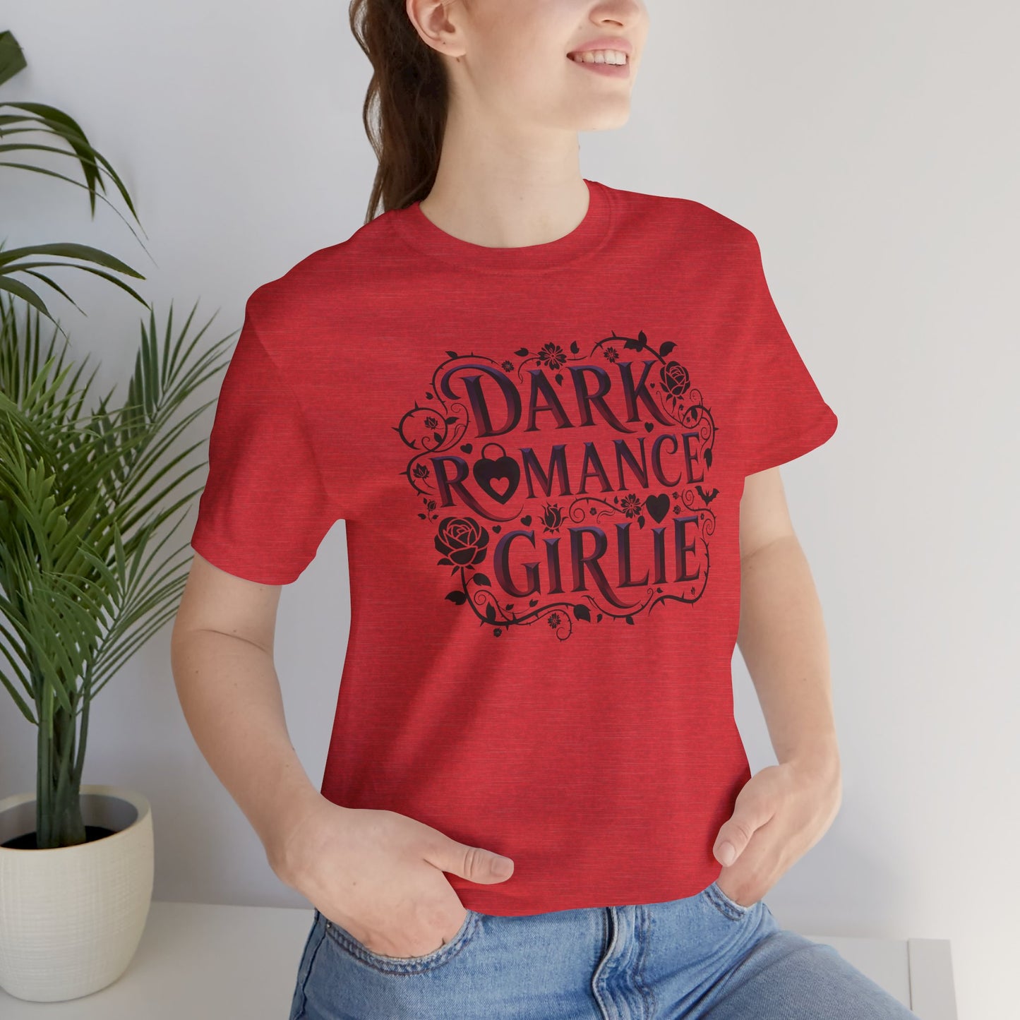 Dark Romance Girlie T-Shirt | book lover shirt