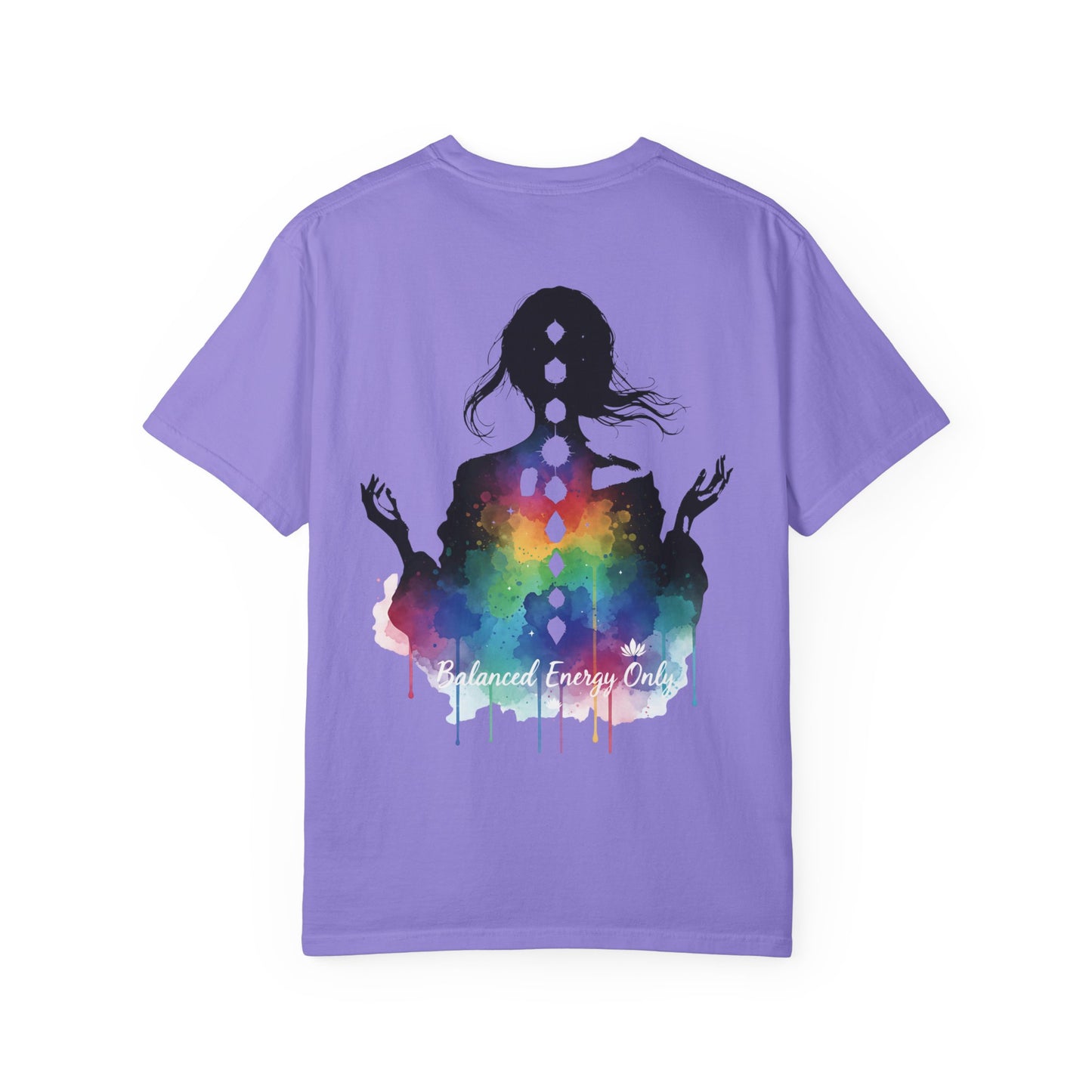 Yoga Meditation T-Shirt | Chakra Energy Tee | Mindfulness Spiritual Graphic Shirt
