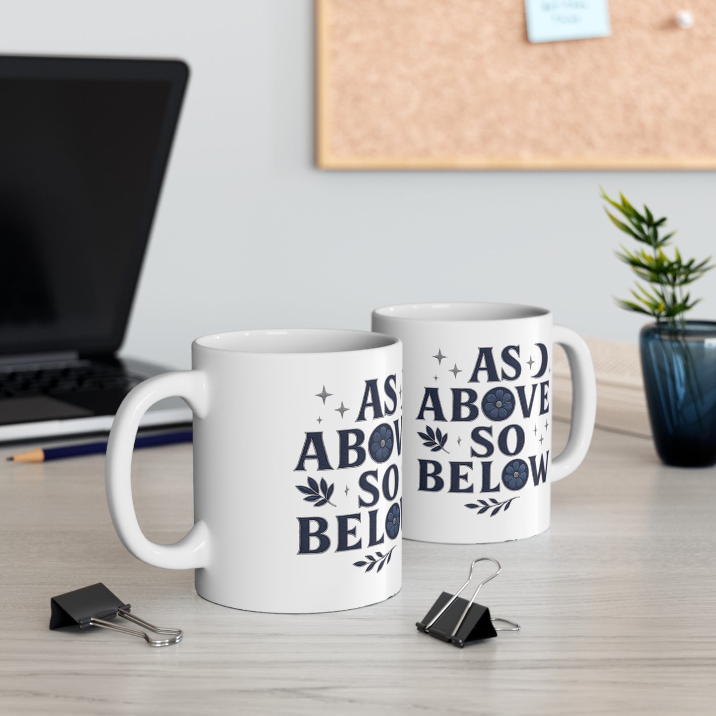 As Above So Below Witchy Coffee Mug, Crafted for those who appreciate the mysterious allure of paganism, this witchy cup transforms your coffee ritual into a sacred ceremony.