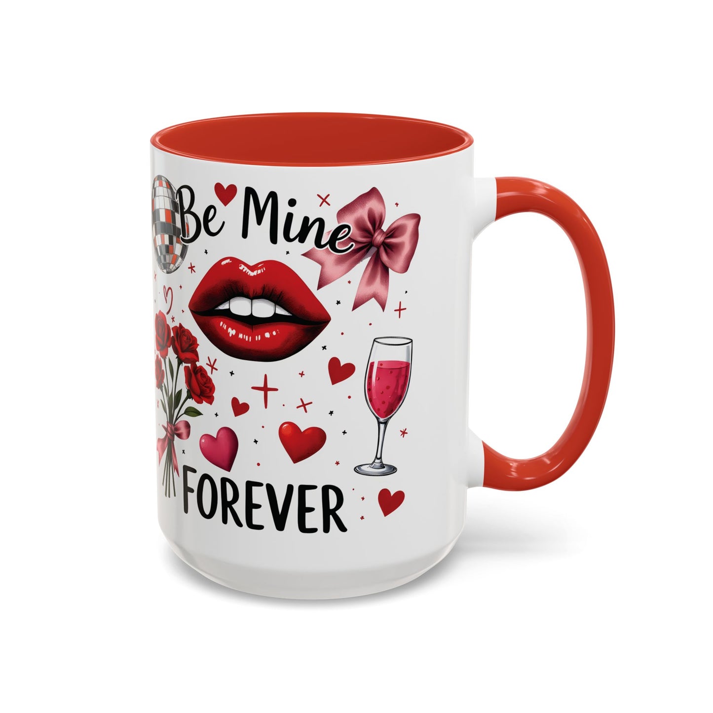 Ceramic valentine gift, Valentines day cup,  wife gift ideas, anniversary mug.