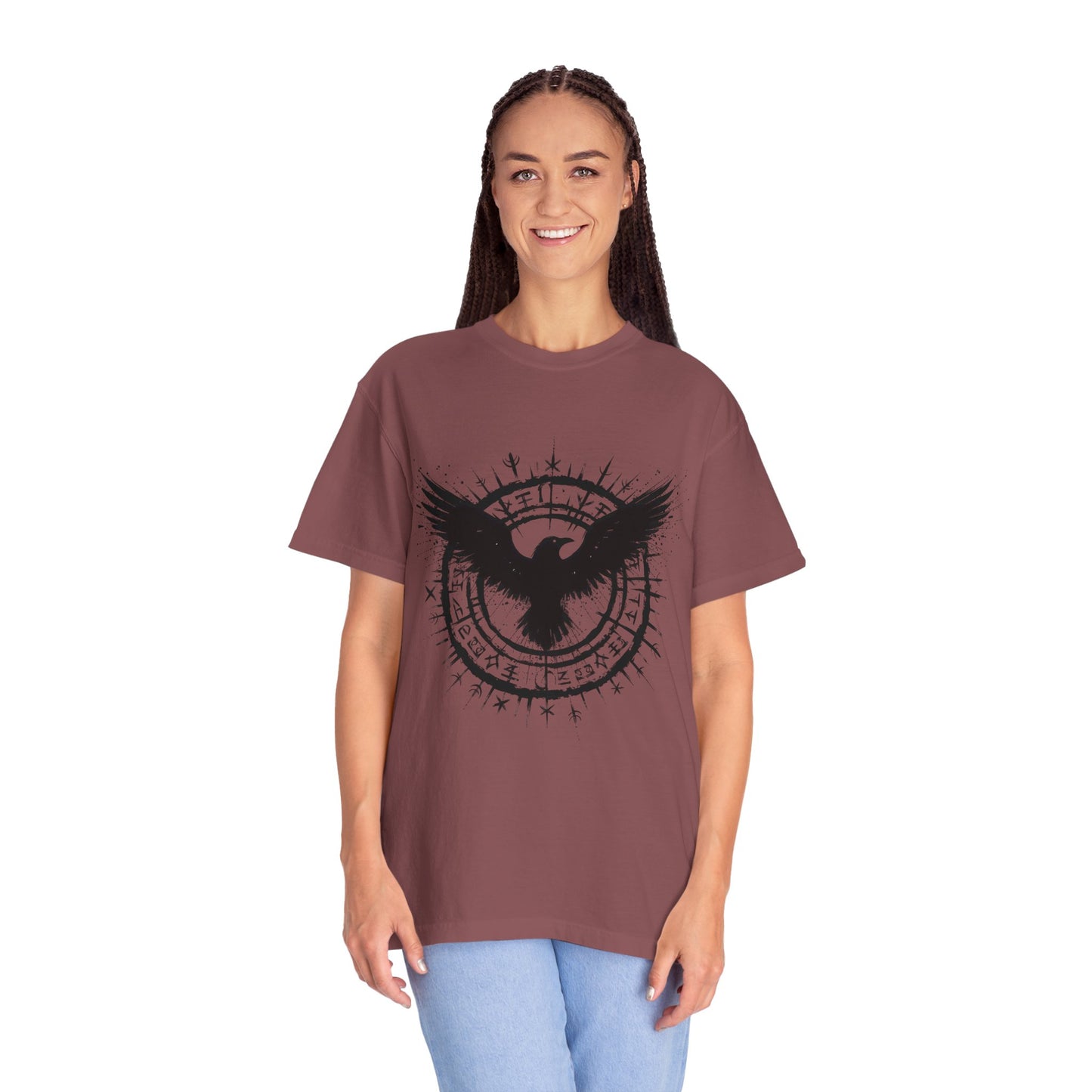 Raven Shirt, comfort colors viking clothing, witchy things.