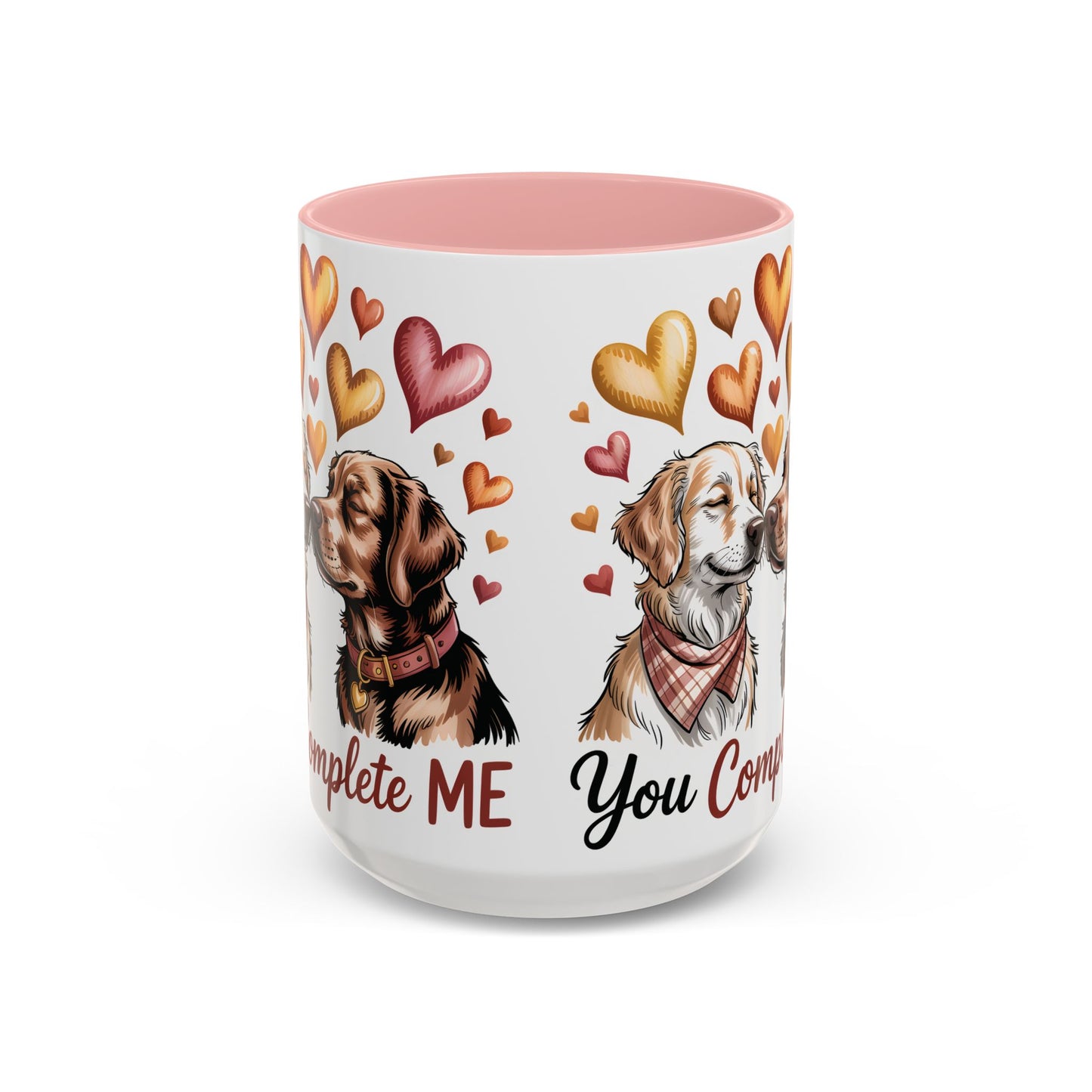 You Complete Me Mug | Cute Dog Lover Gift | Valentines Day Gift for Wife Husband |