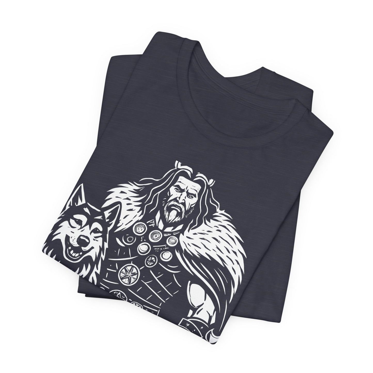 Tyr Viking God T-Shirt, This viking apparel captures the essence of a norse warrior, making it the epitome of viking clothing for those drawn to the fierce and the mythical.