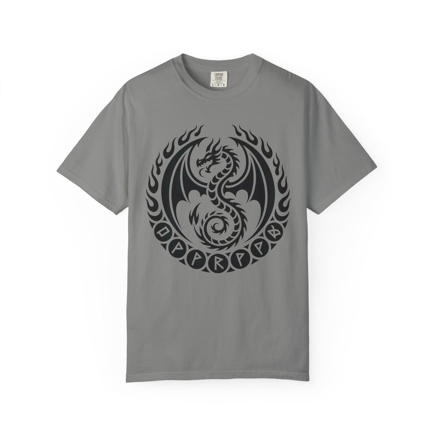 Comfort Colors dragon lovers viking shirt, norse mythology alternative gifts.