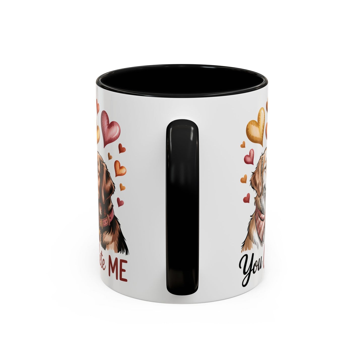 You Complete Me Mug | Cute Dog Lover Gift | Valentines Day Gift for Wife Husband |