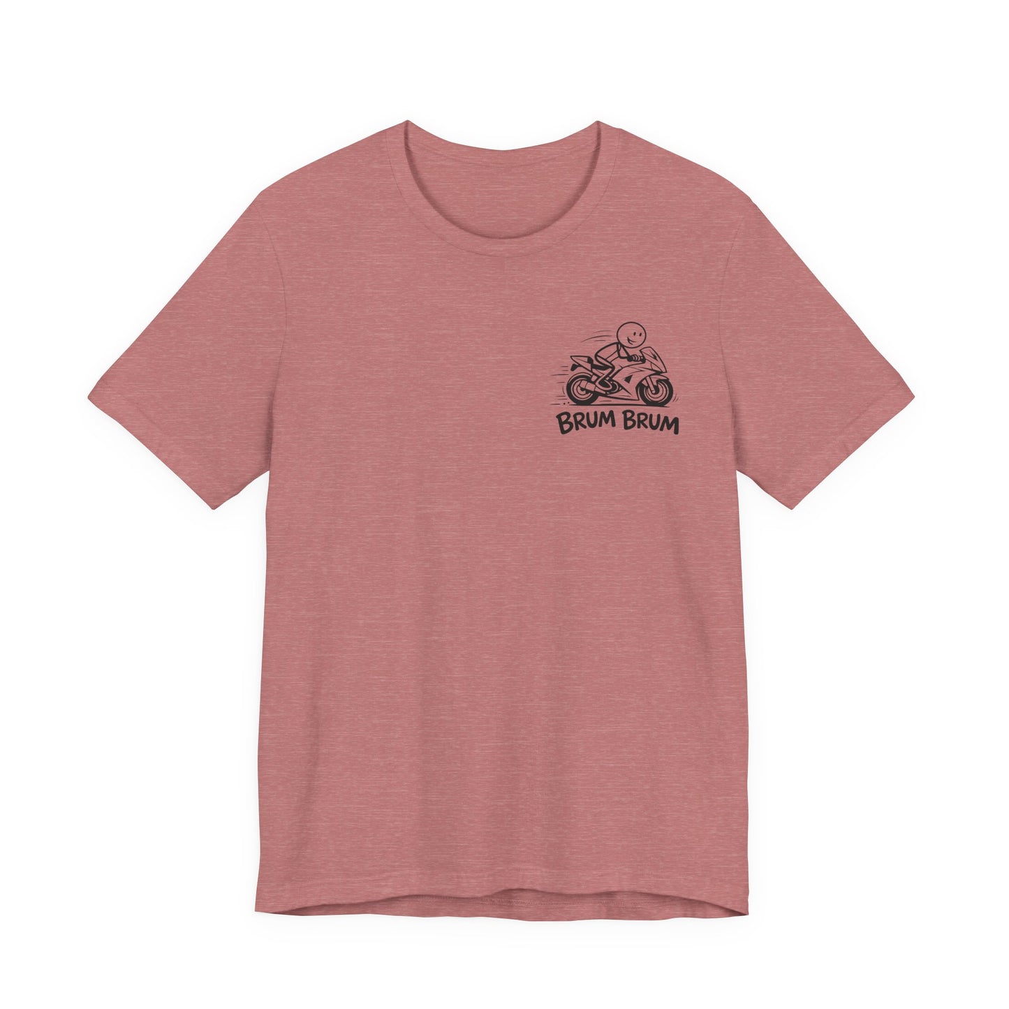 Brum Brum Cotton biker shirt, streetwear tee, biker apparel, motorcycle gift.