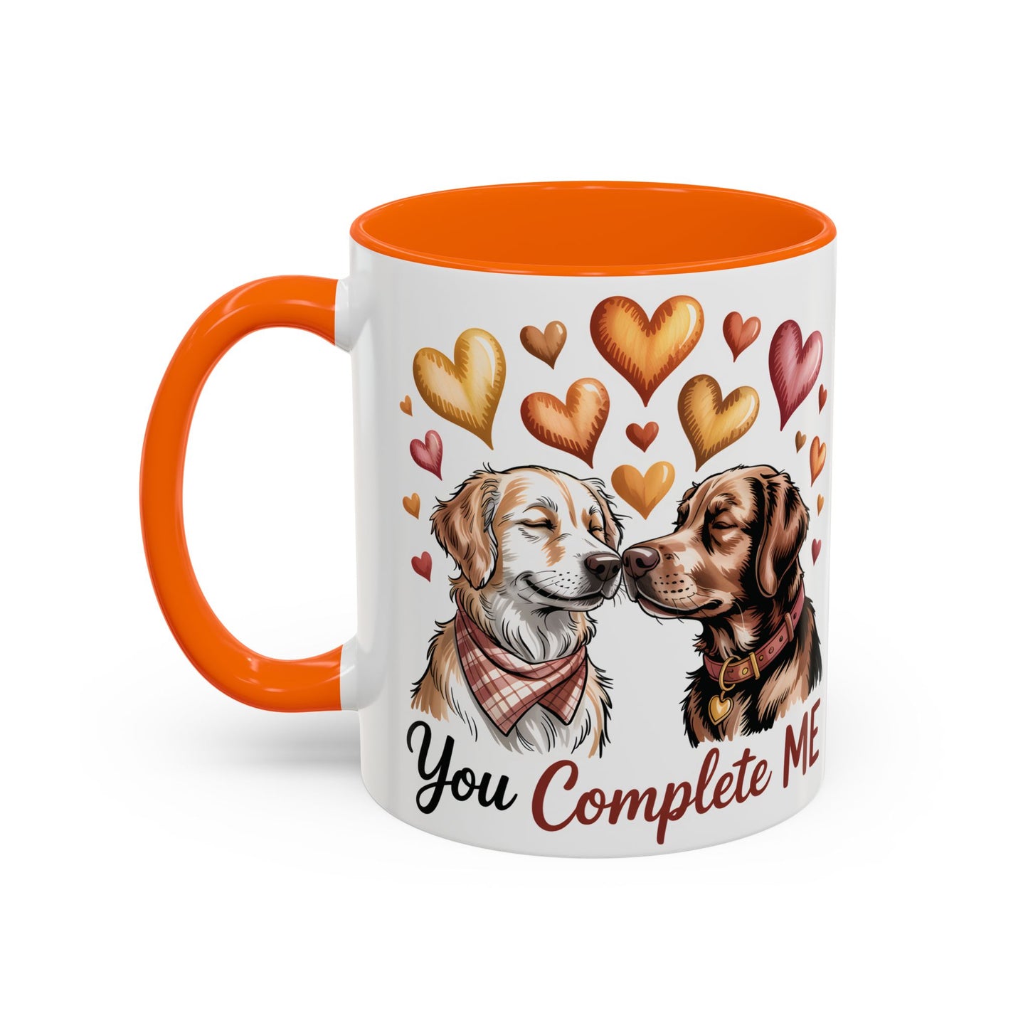 You Complete Me Mug | Cute Dog Lover Gift | Valentines Day Gift for Wife Husband |