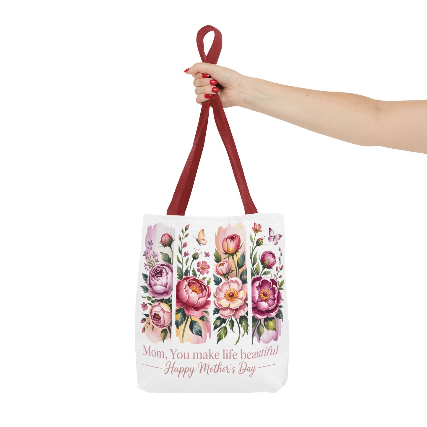 mom tote bag, mothers day gift reusable tote bag