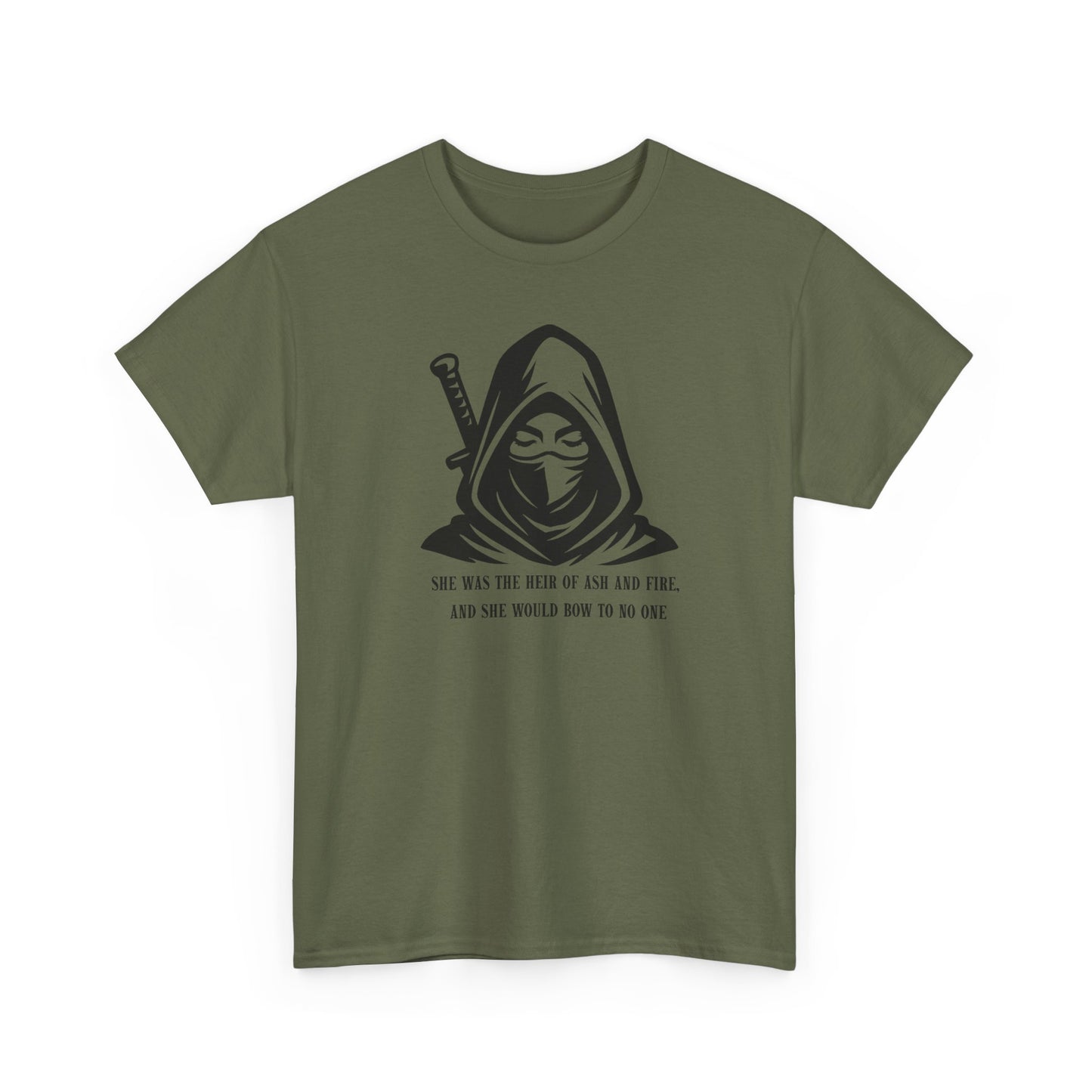 Heir of Fire T-Shirt,Aelin Ashryver Galathynius,Ideal for bookish individuals or as a gift for fellow book enthusiasts